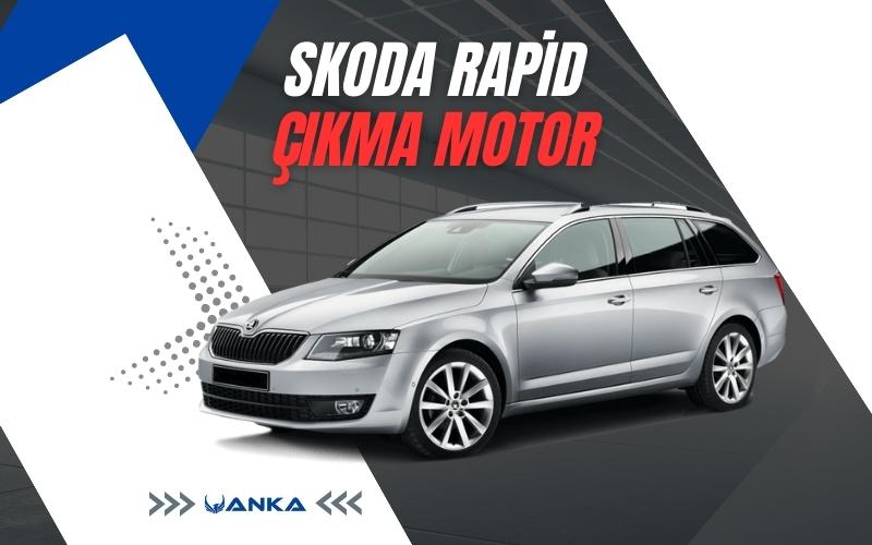Skoda Rapid Çıkma Motor
